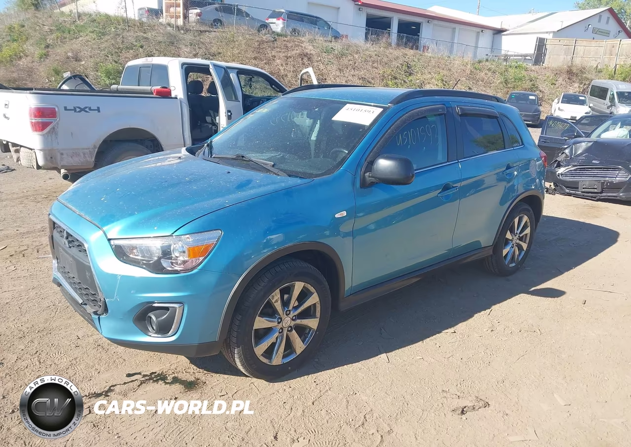 2013 Mitsubishi Outlander Sport Le VIN:4A4AR5AUXDE019584 - 2