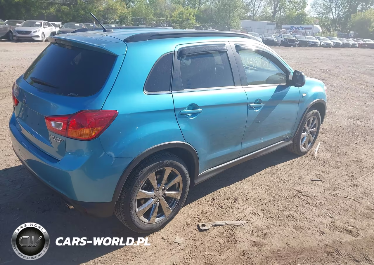 2013 Mitsubishi Outlander Sport Le VIN:4A4AR5AUXDE019584 - 4