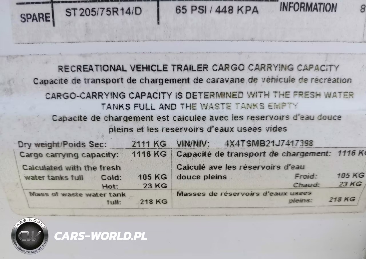 2018 Forest River Other VIN:4X4TSMB21J7417398 - 9