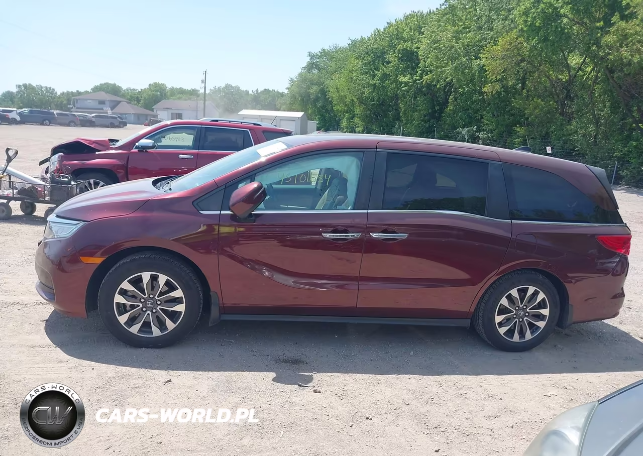 2021 Honda Odyssey Ex-L VIN:5FNRL6H74MB008810 - 14