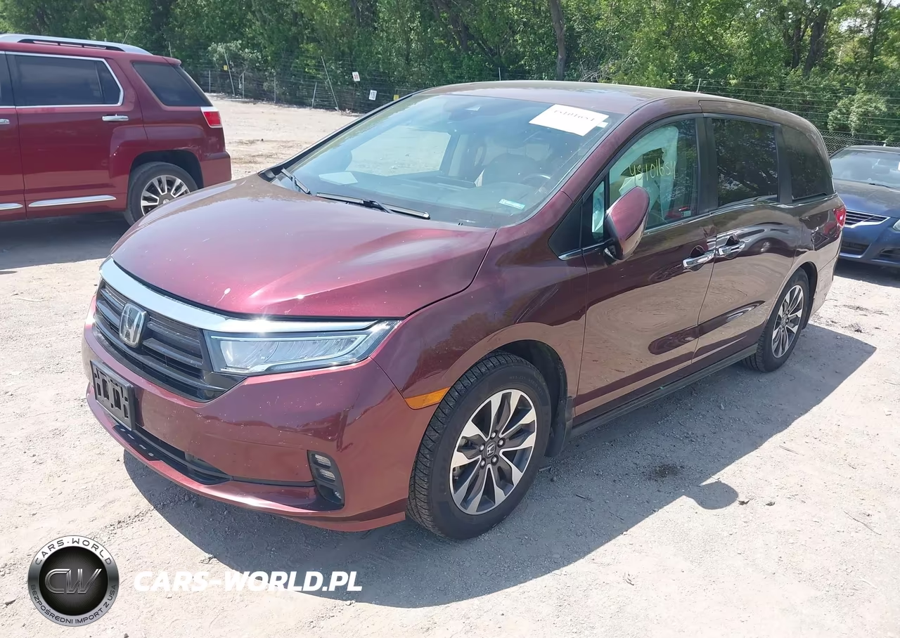 2021 Honda Odyssey Ex-L VIN:5FNRL6H74MB008810 - 2