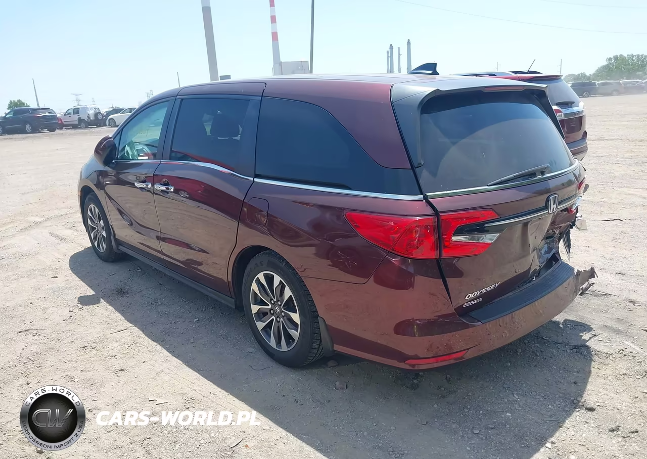 2021 Honda Odyssey Ex-L VIN:5FNRL6H74MB008810 - 3