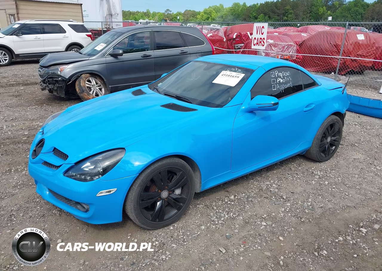 2009 Mercedes-Benz Slk350 VIN:WDBWK58F19F190569 - 2
