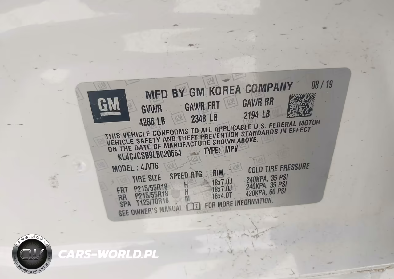 2020 Buick Encore Fwd Essence VIN:KL4CJCSB9LB020664 - 9