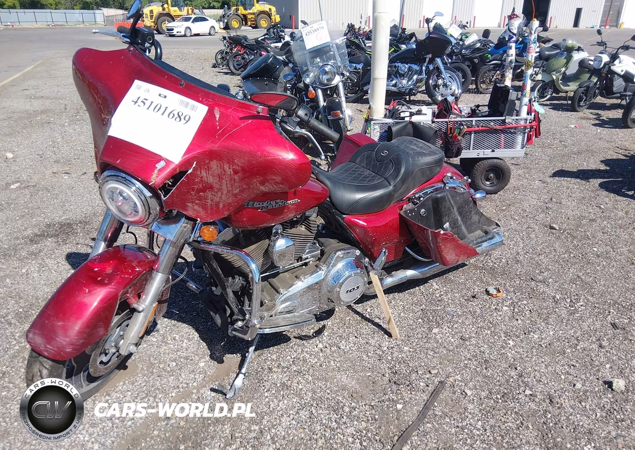 2013 Harley-Davidson Flhx Street Glide VIN:1HD1KBM17DB655004 - 2