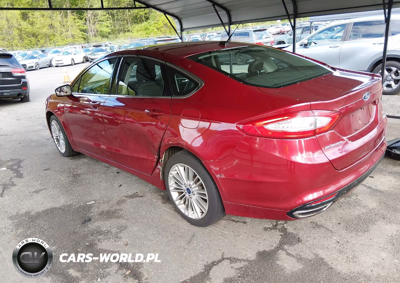 2014 Ford Fusion Se VIN:3FA6P0H97ER310880 - 3