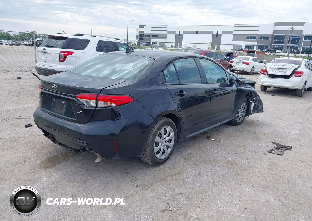 2020 Toyota Corolla Le VIN:5YFEPRAE5LP102856 - 4