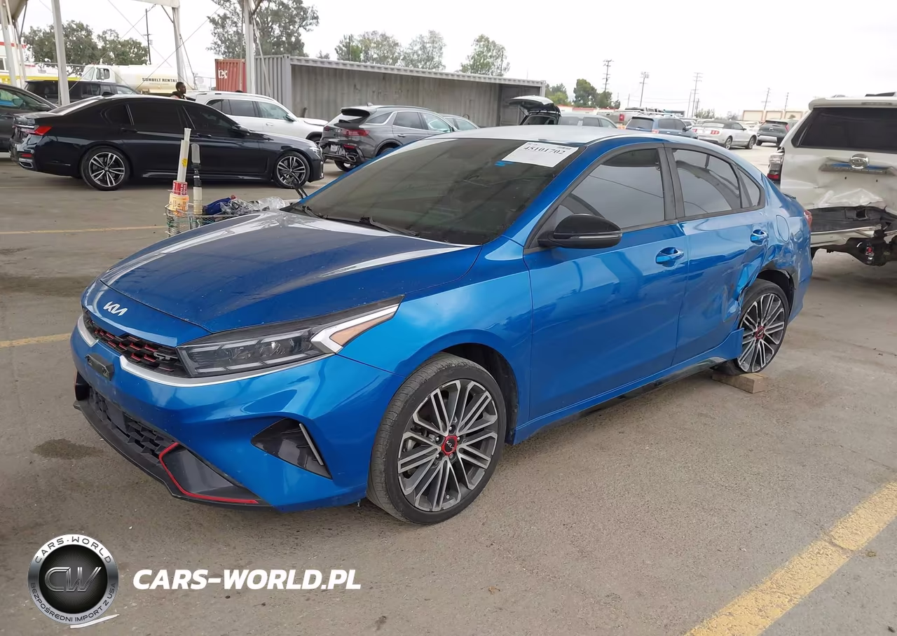 2022 Kia Forte Gt VIN:3KPF44AC8NE487431 - 2