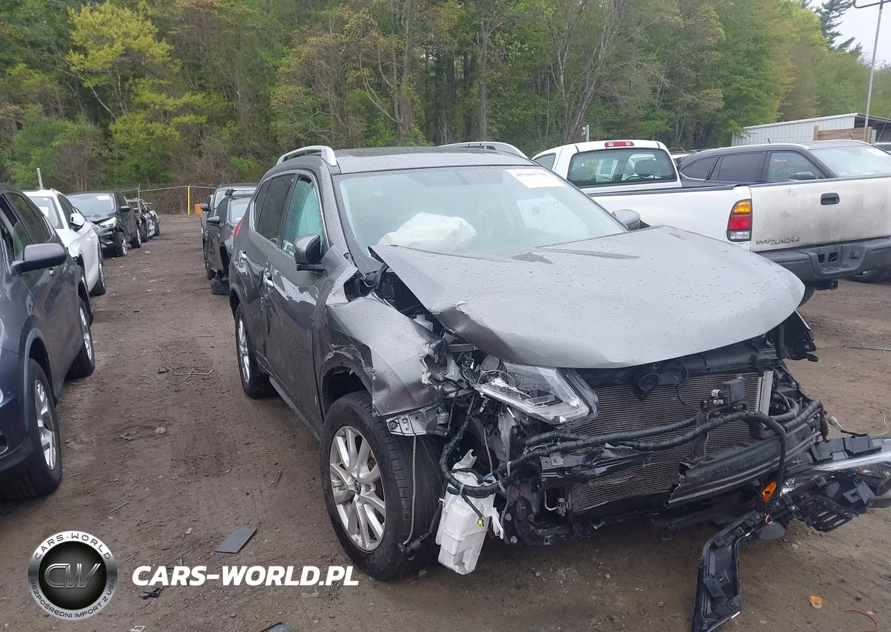 2017 Nissan Rogue Sv VIN:JN8AT2MV3HW024531 - 1