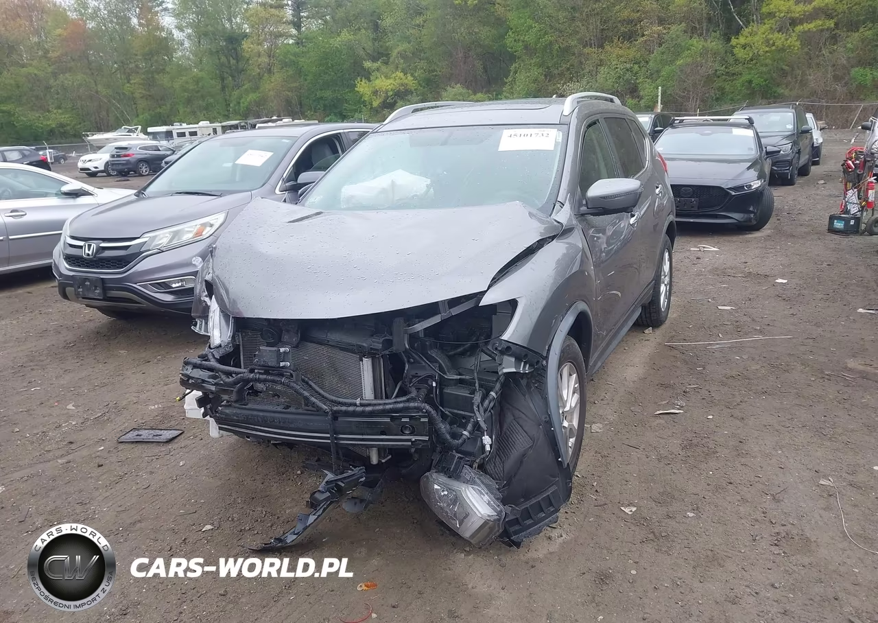2017 Nissan Rogue Sv VIN:JN8AT2MV3HW024531 - 2