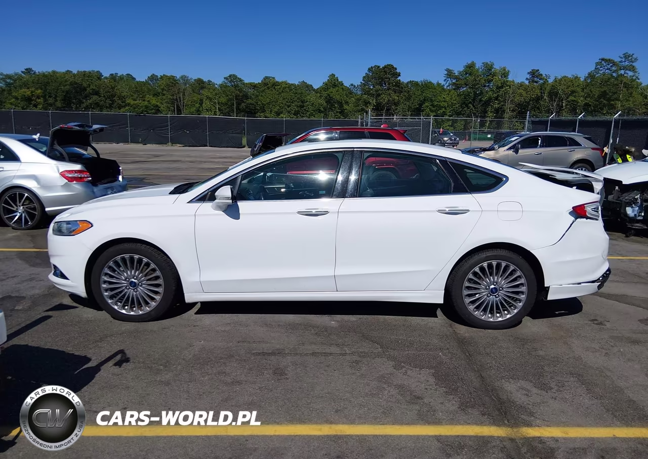 2015 Ford Fusion Titanium VIN:3FA6P0K9XFR152433 - 14