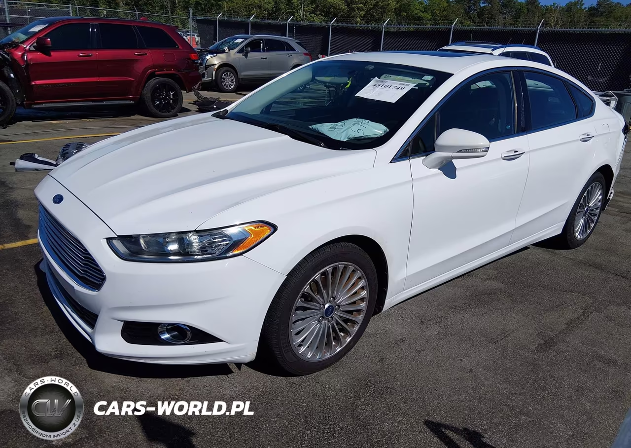 2015 Ford Fusion Titanium VIN:3FA6P0K9XFR152433 - 2