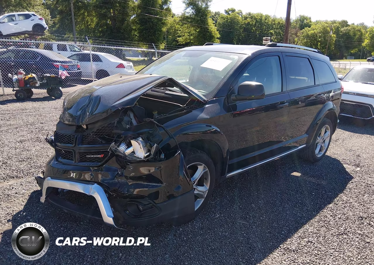 2017 Dodge Journey Crossroad VIN:3C4PDCGB1HT606384 - 2