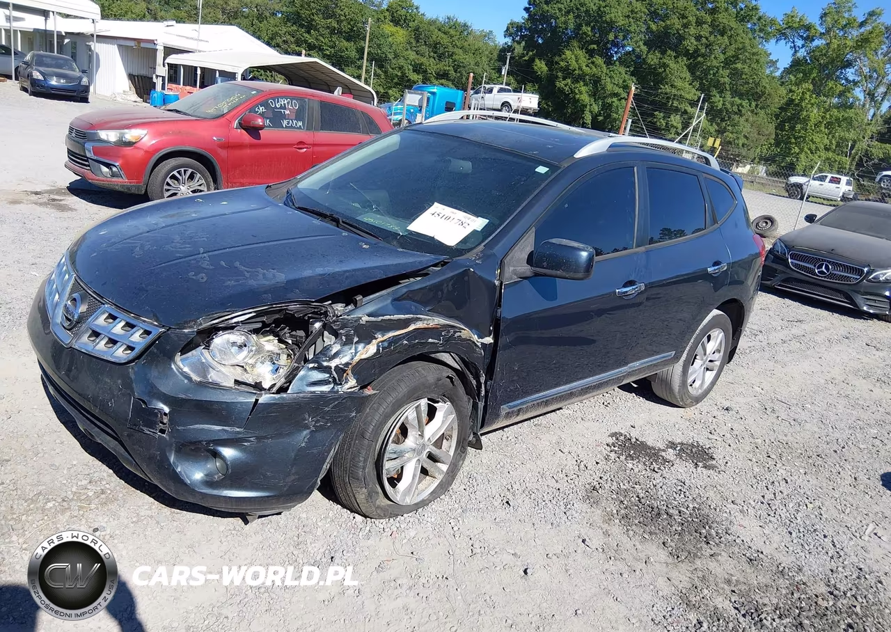 2013 Nissan Rogue Sv VIN:JN8AS5MT0DW512719 - 2