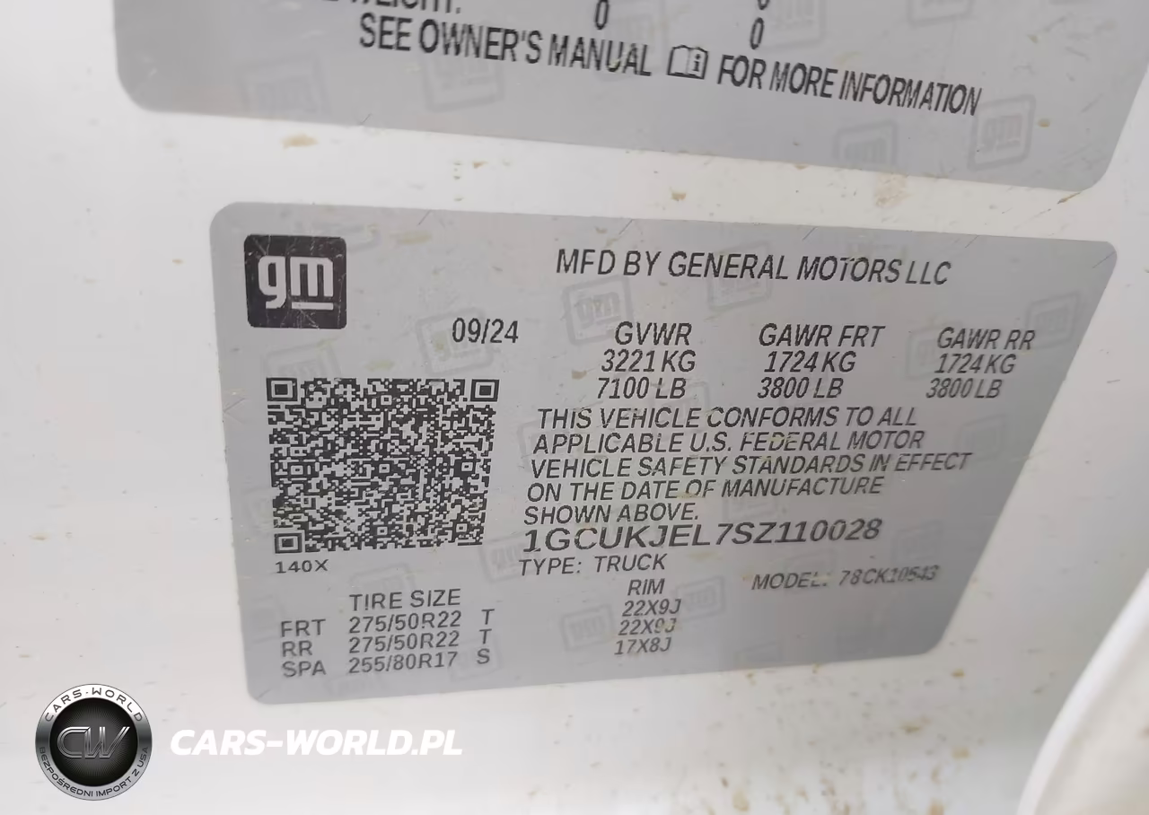 2025 Chevrolet Silverado 1500 4Wd Short Bed High Country VIN:1GCUKJEL7SZ110028 - 9