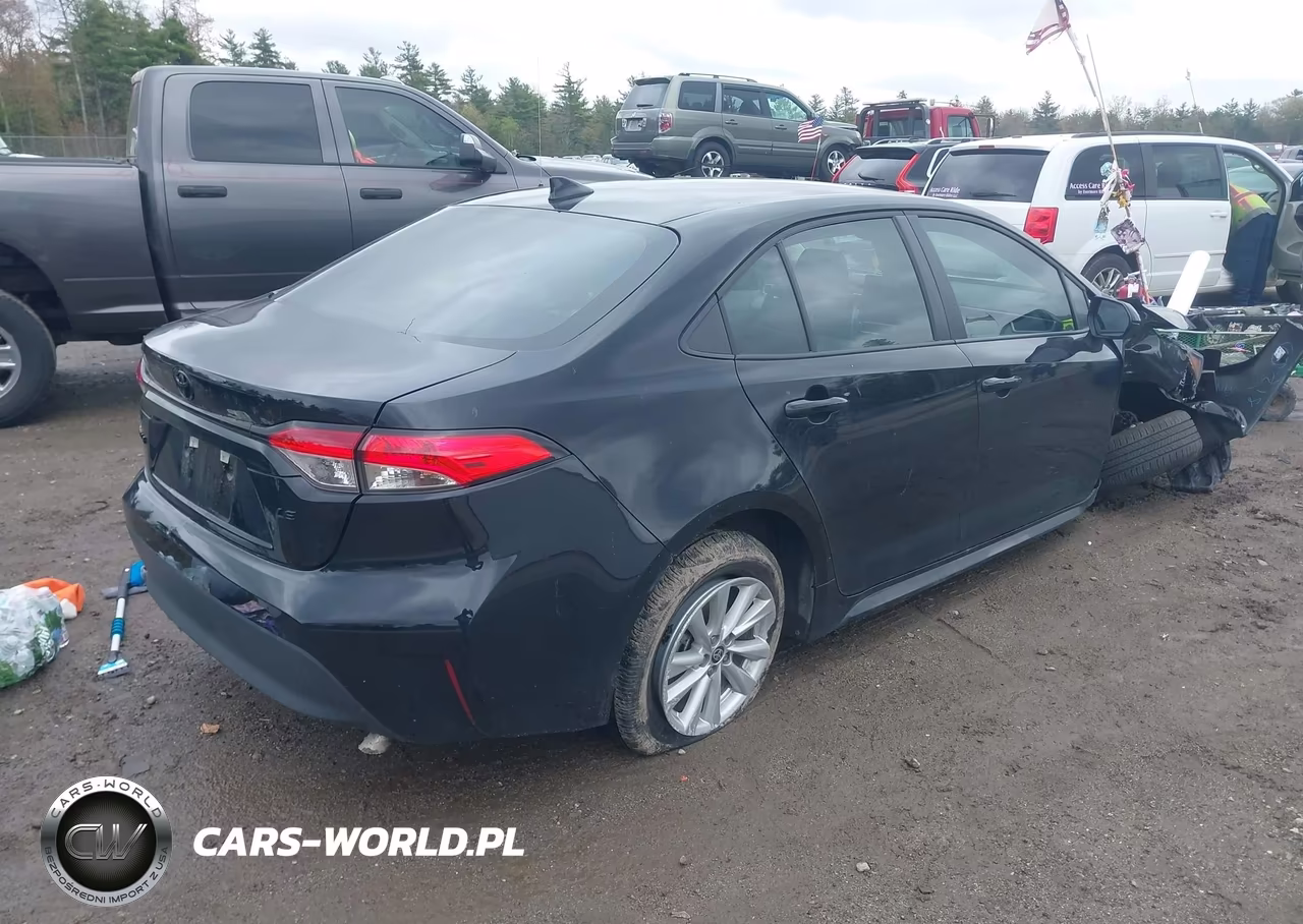 2025 Toyota Corolla Le VIN:5YFB4MDE1SP351549 - 4