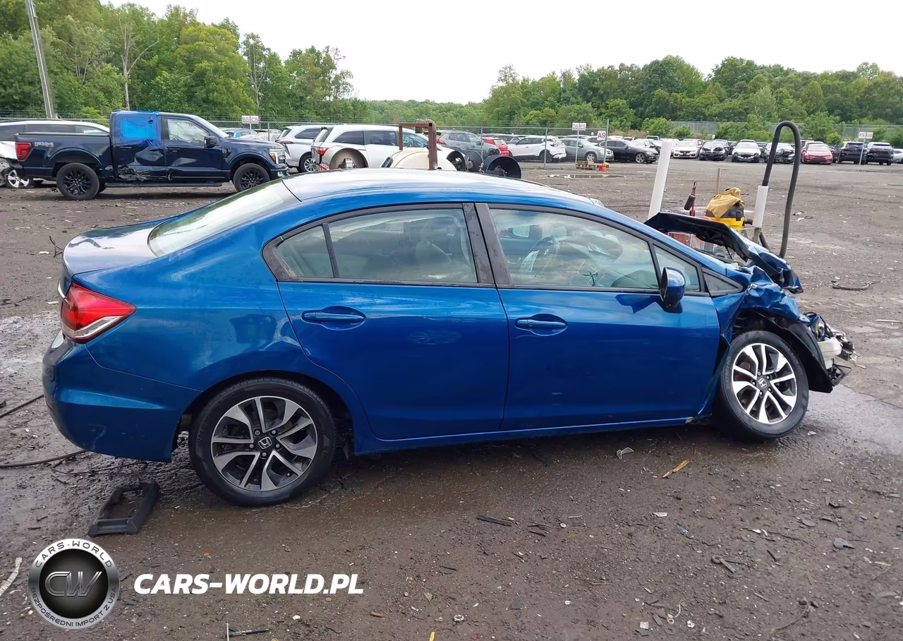 2014 Honda Civic Ex VIN:2HGFB2F86EH532774 - 13