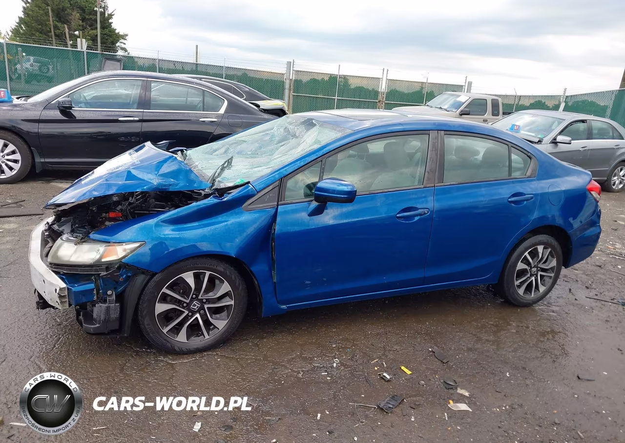 2014 Honda Civic Ex VIN:2HGFB2F86EH532774 - 14