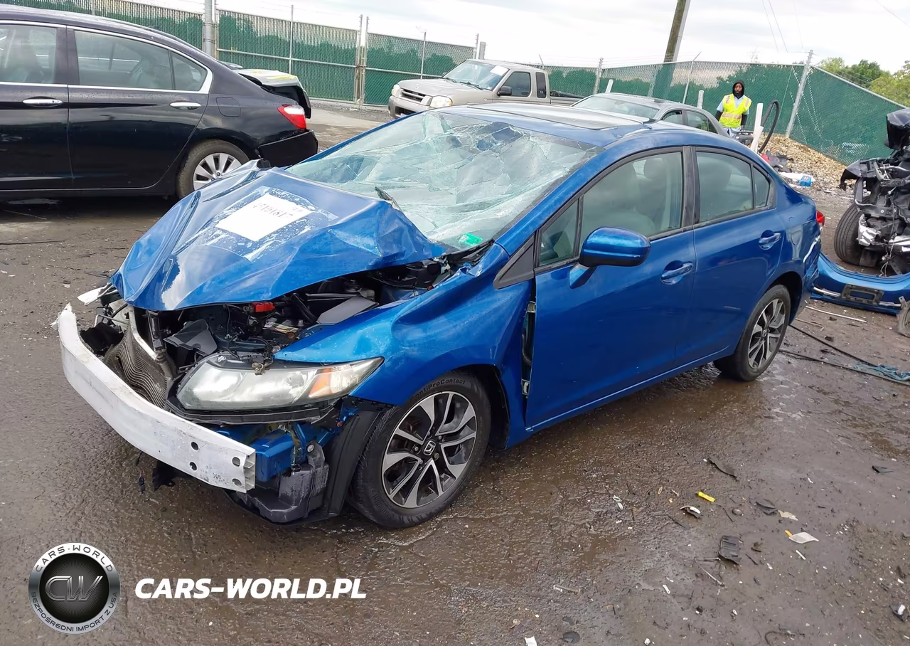 2014 Honda Civic Ex VIN:2HGFB2F86EH532774 - 2