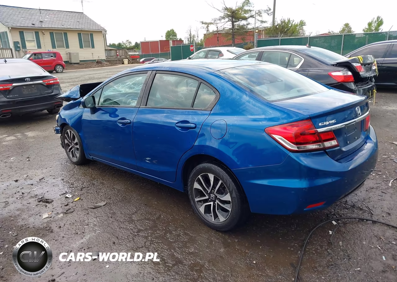 2014 Honda Civic Ex VIN:2HGFB2F86EH532774 - 3