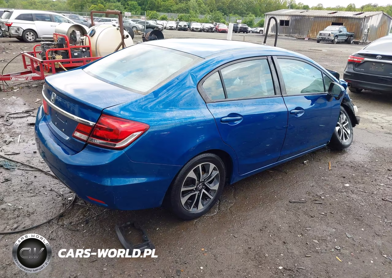 2014 Honda Civic Ex VIN:2HGFB2F86EH532774 - 4