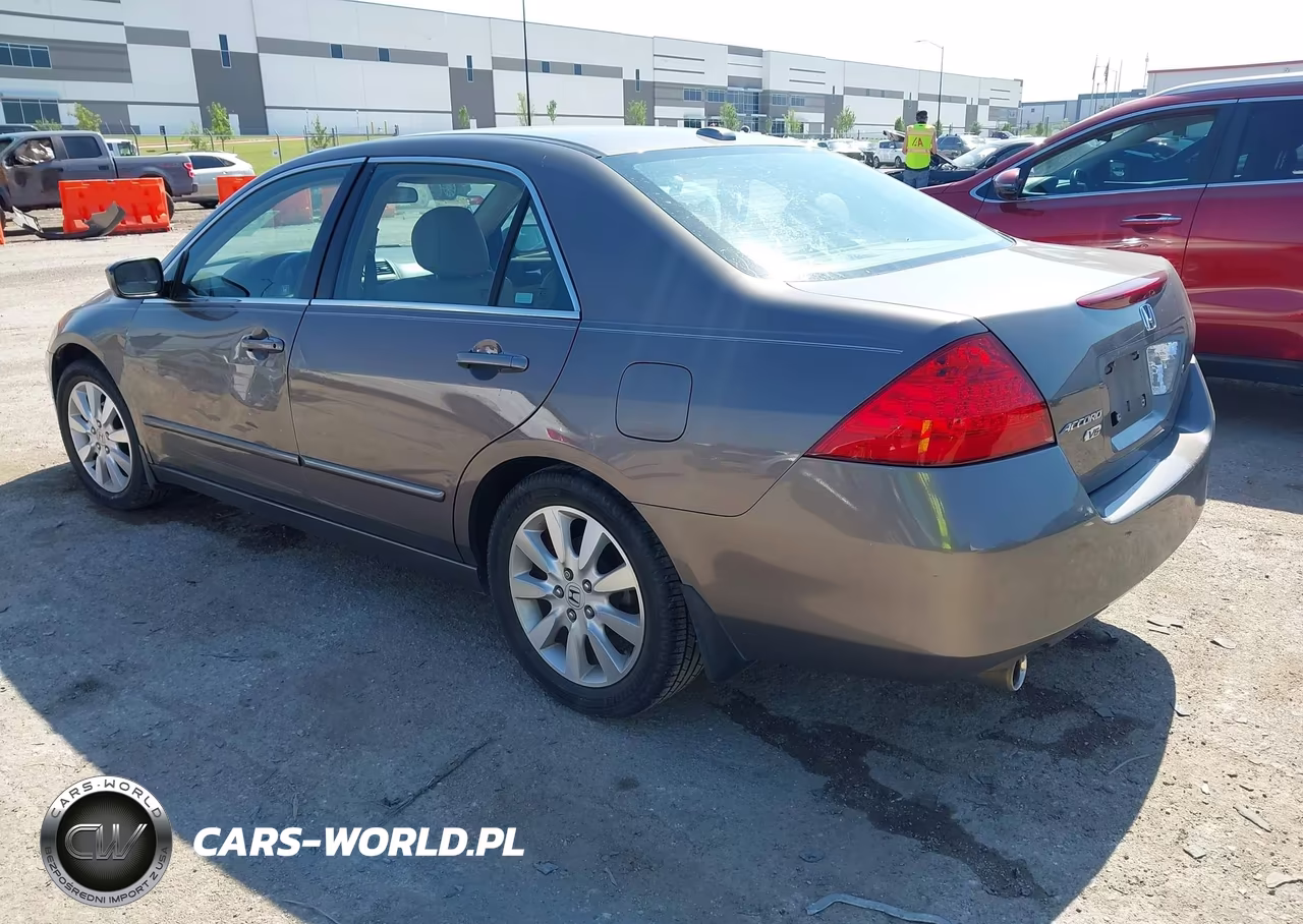 2007 Honda Accord 3.0 Ex VIN:1HGCM66557A020645 - 3