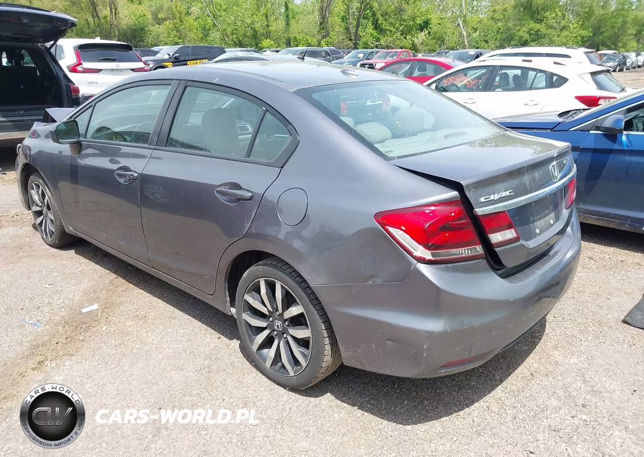 2015 Honda Civic Ex-L VIN:2HGFB2F96FH504760 - 3