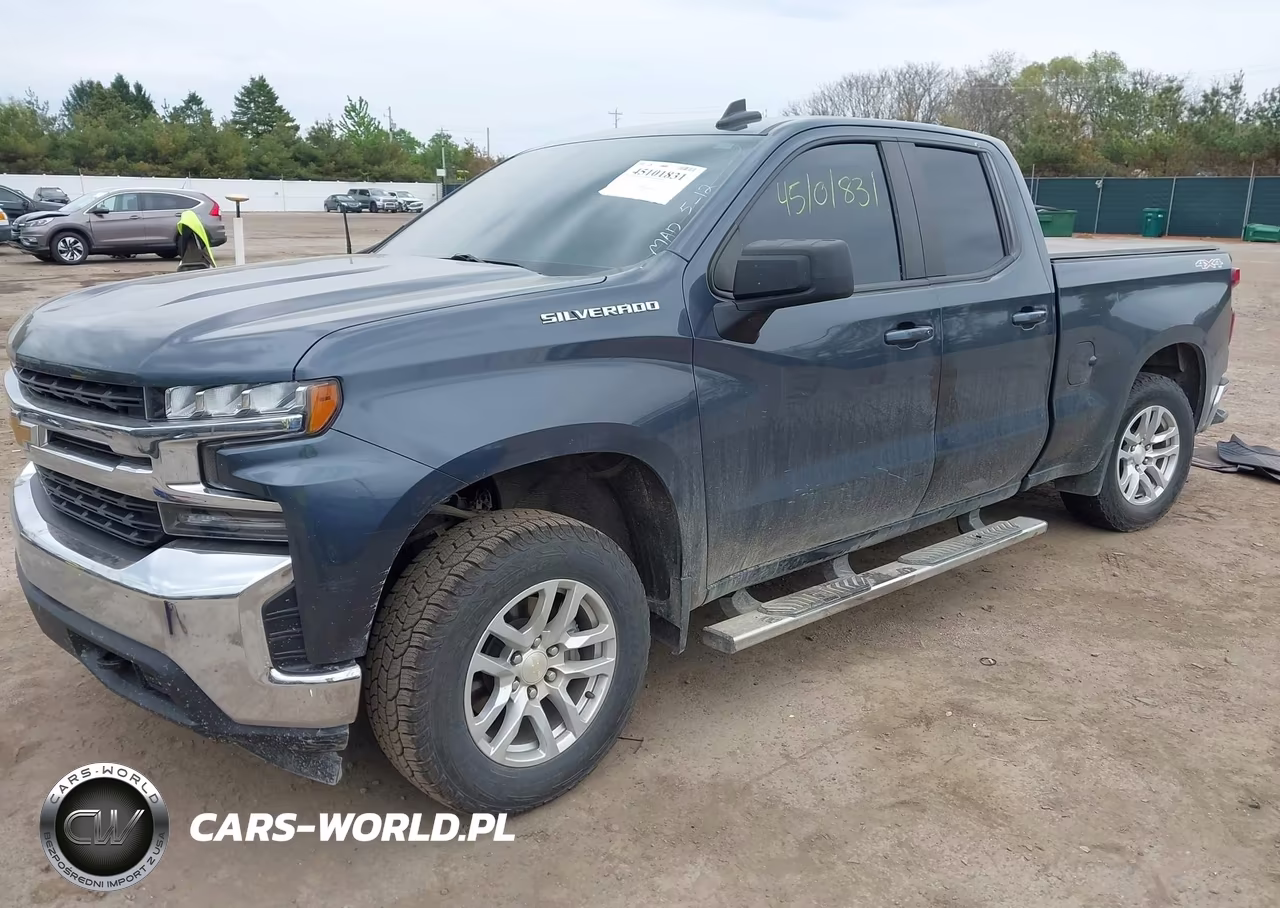 2021 Chevrolet Silverado 1500 4Wd Standard Bed Lt With 2Fl VIN:1GCRYJEK5MZ318181 - 2