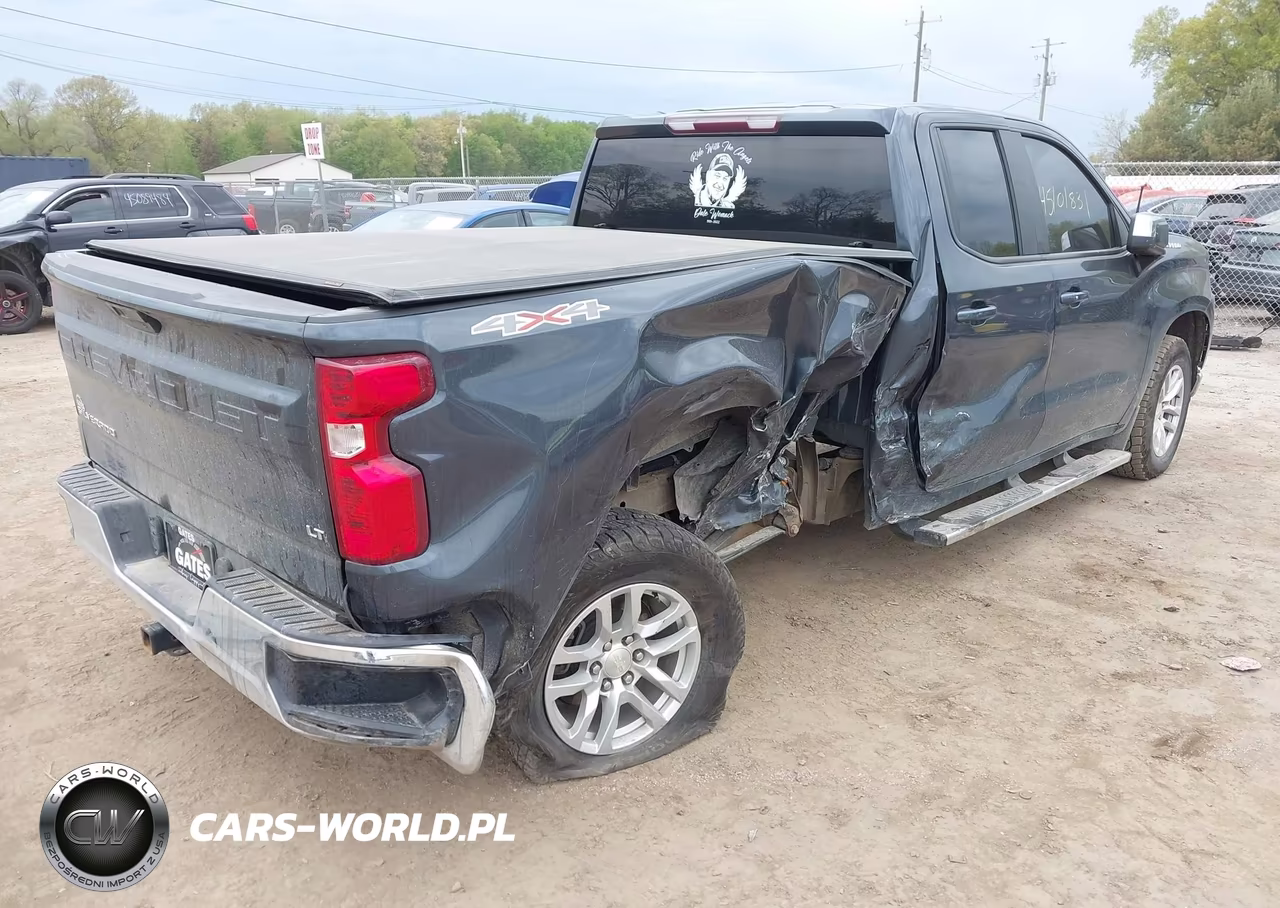 2021 Chevrolet Silverado 1500 4Wd Standard Bed Lt With 2Fl VIN:1GCRYJEK5MZ318181 - 4