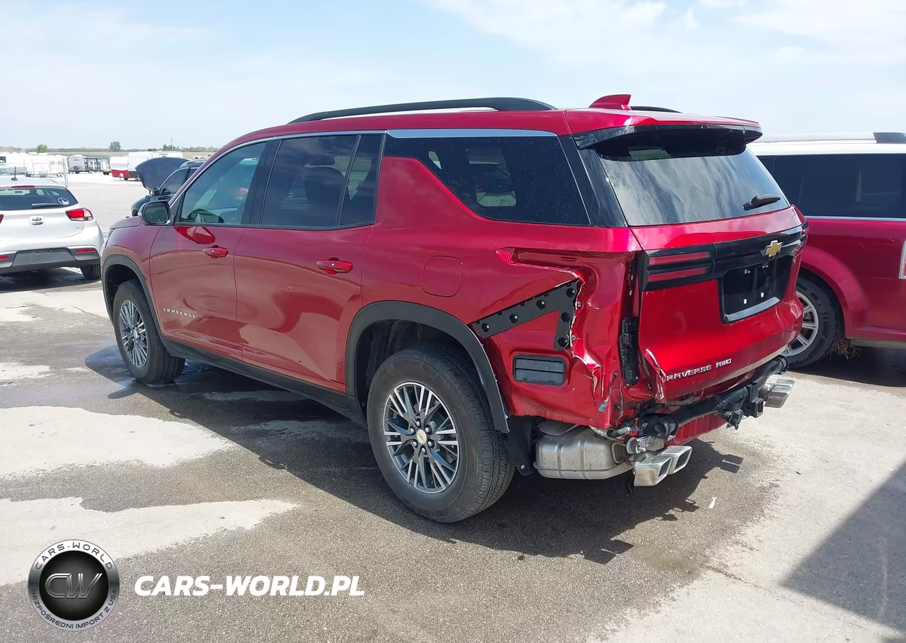 2024 Chevrolet Traverse Awd Lt VIN:1GNEVGKS5RJ222109 - 3