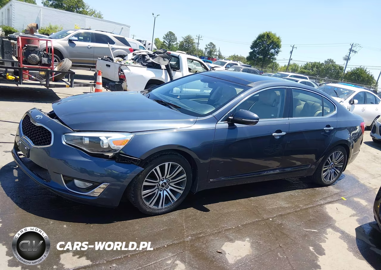 2014 Kia Cadenza Premium VIN:KNALN4D71E5132267 - 14