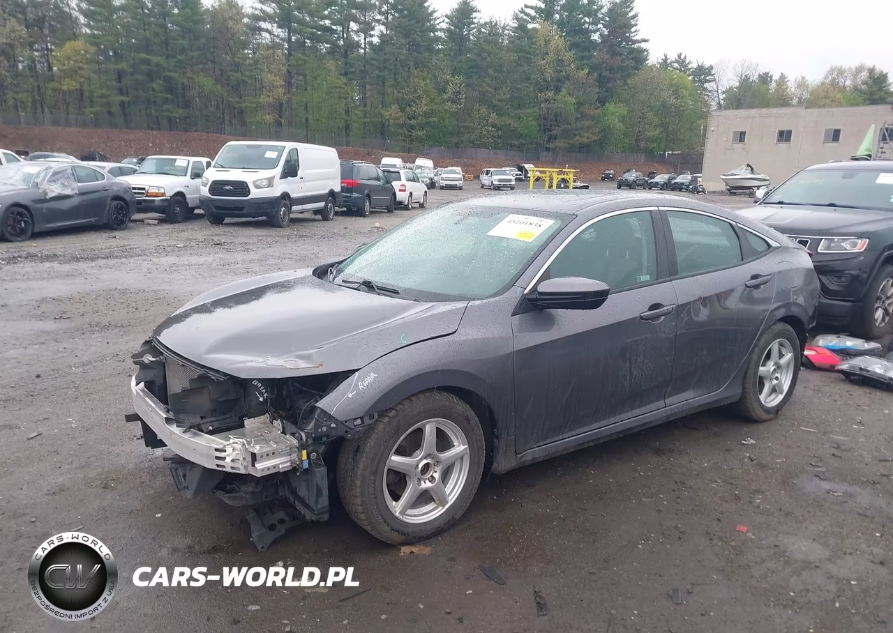 2018 Honda Civic Ex VIN:2HGFC2F78JH588276 - 2