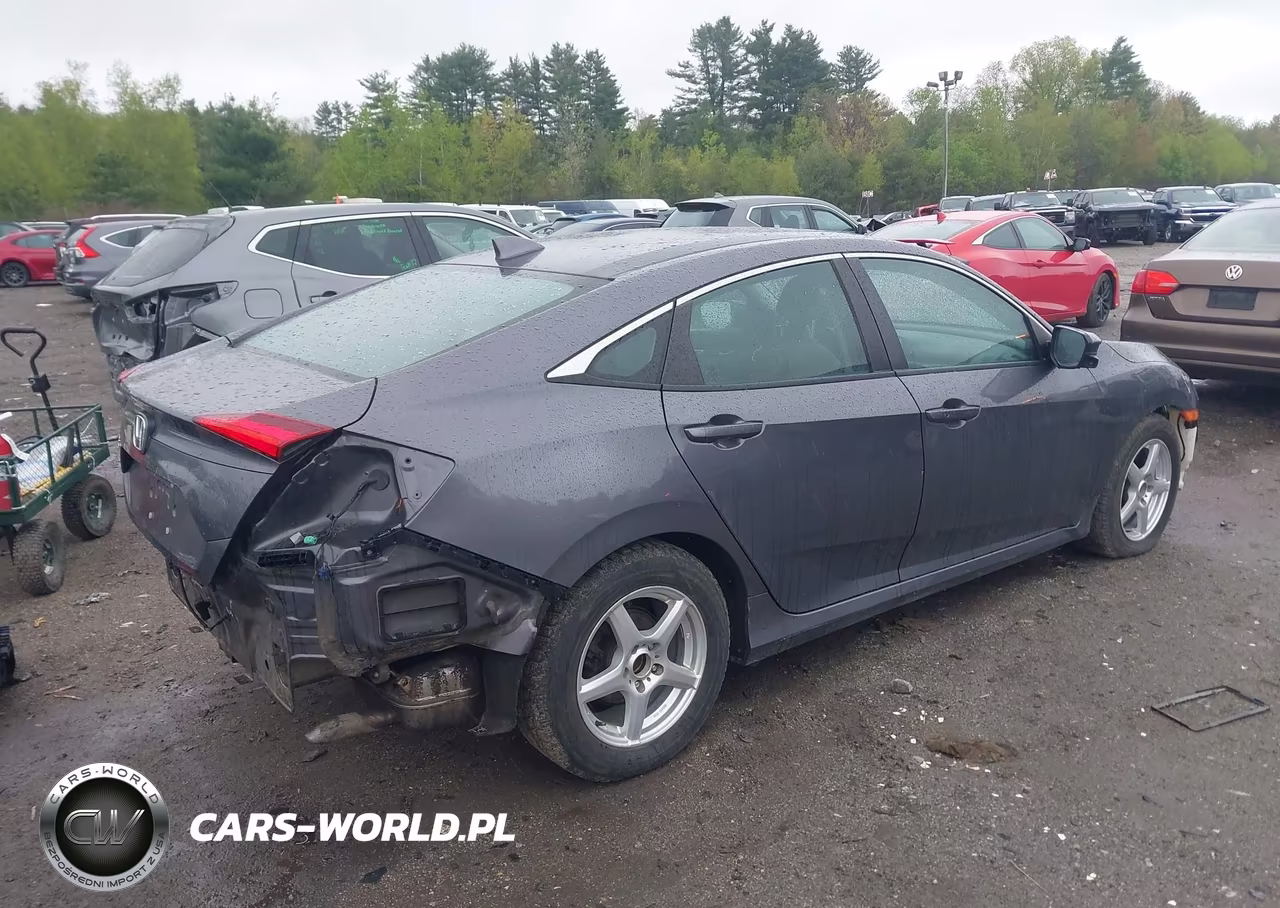 2018 Honda Civic Ex VIN:2HGFC2F78JH588276 - 4