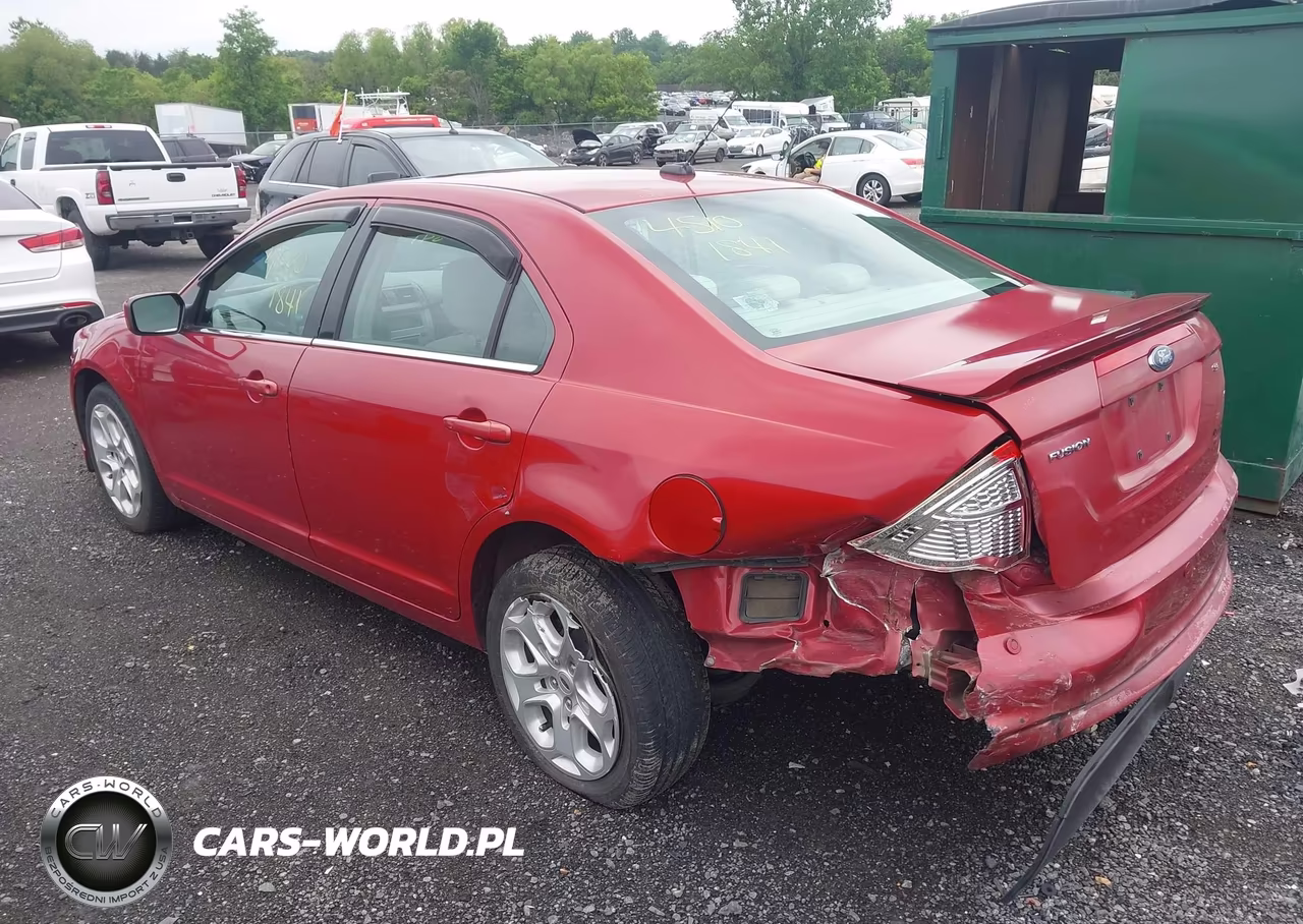 2010 Ford Fusion Se VIN:3FAHP0HA8AR236950 - 3