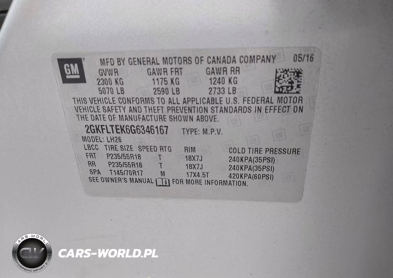 2016 GMC Terrain Sle-2 VIN:2GKFLTEK6G6346167 - 9