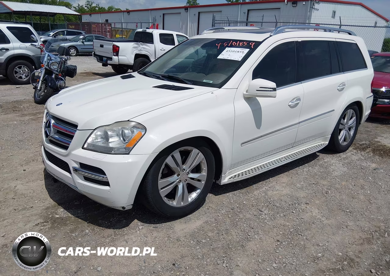 2012 Mercedes-Benz Gl 450 4Matic VIN:4JGBF7BE6CA766429 - 2