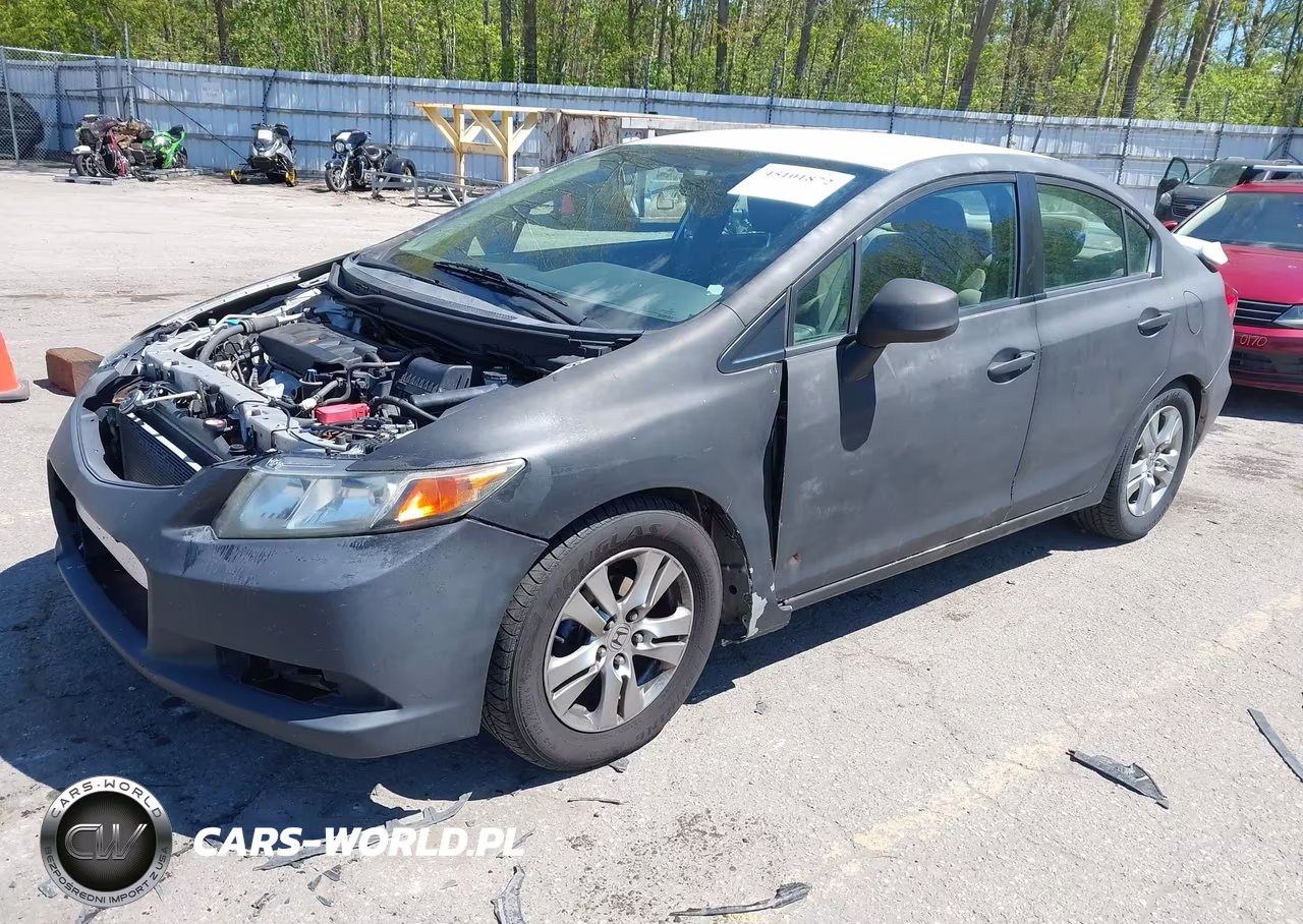 2012 Honda Civic Dx VIN:19XFB2F24CE002578 - 2