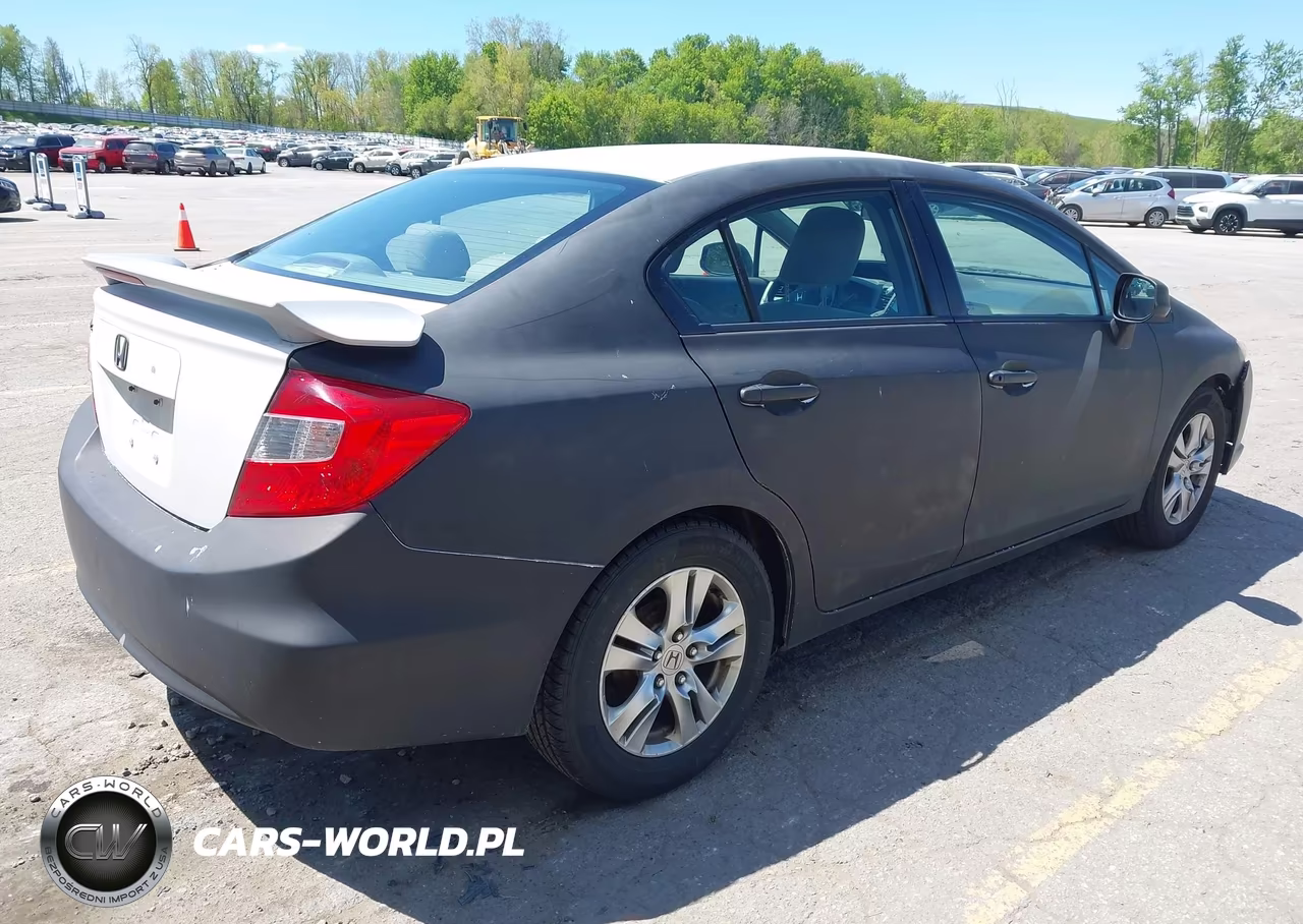 2012 Honda Civic Dx VIN:19XFB2F24CE002578 - 4