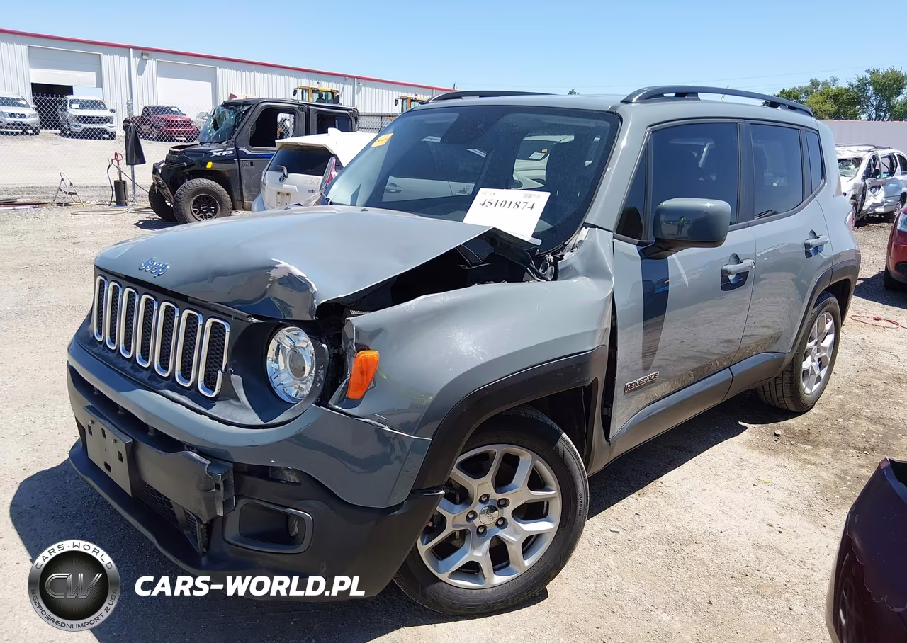 2017 Jeep Renegade Latitude Fwd VIN:ZACCJABB2HPG13600 - 2