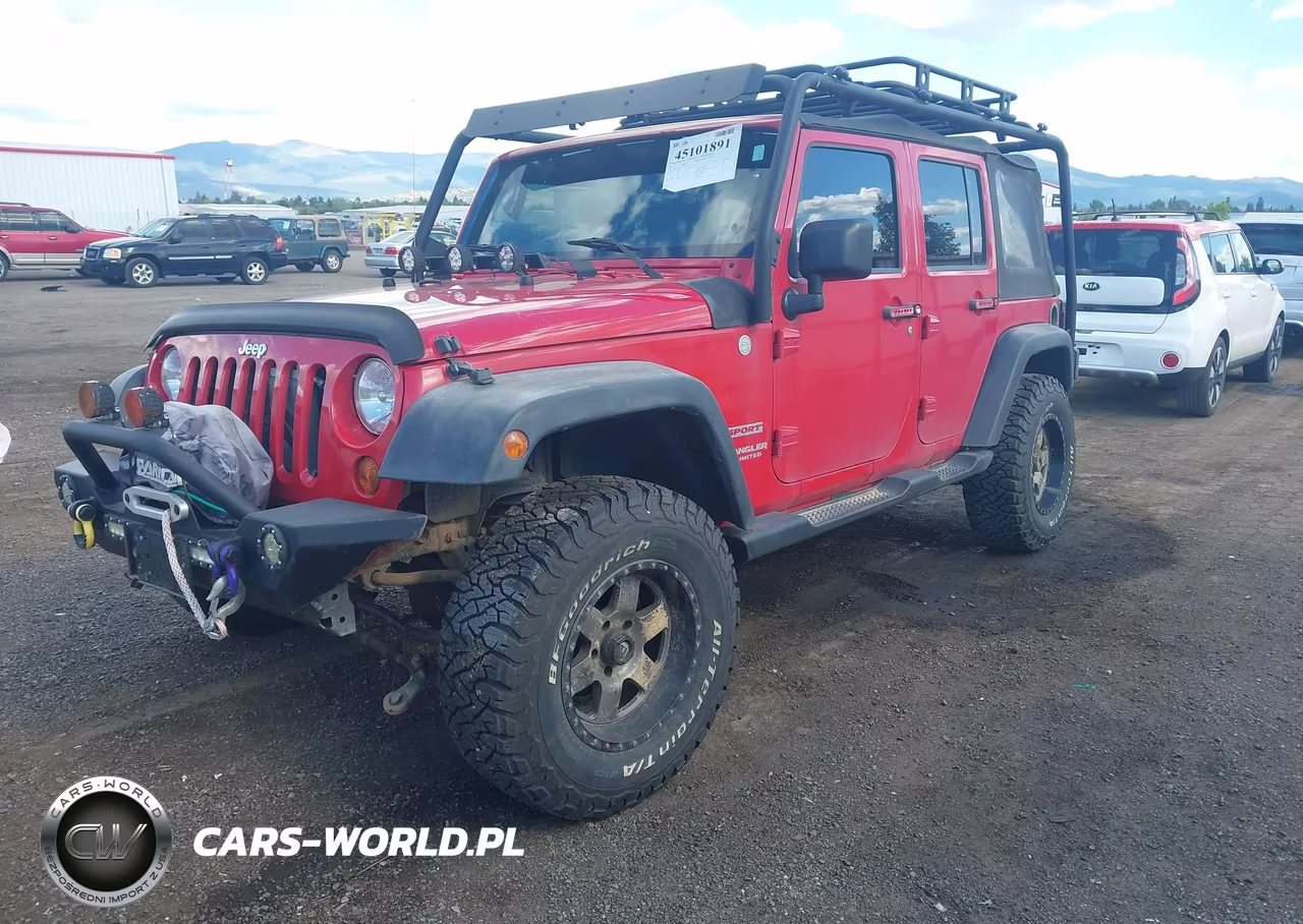 2010 Jeep Wrangler Unlimited Sport VIN:1J4HA3H14AL106136 - 2