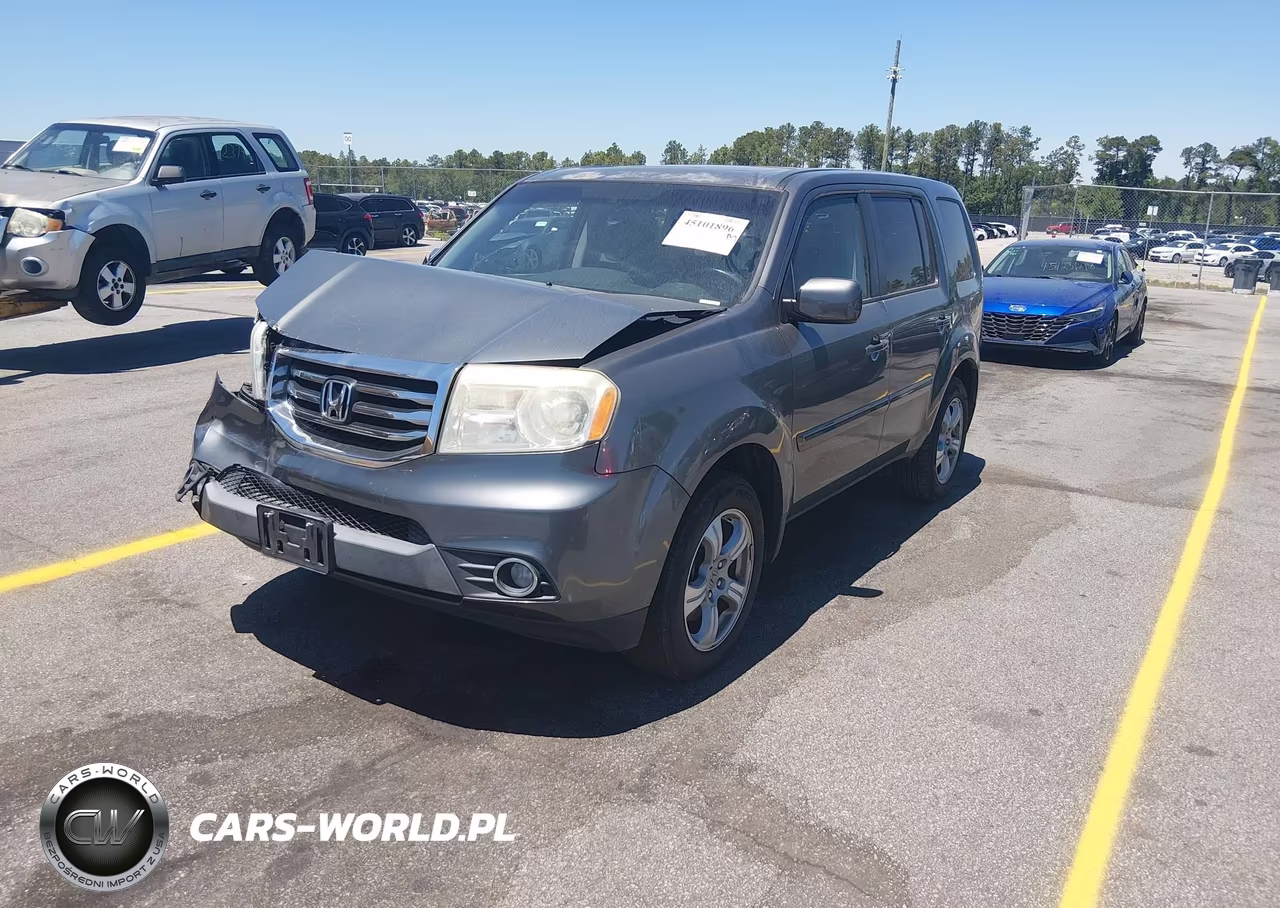 2014 Honda Pilot Ex-L VIN:5FNYF3H73EB006582 - 2