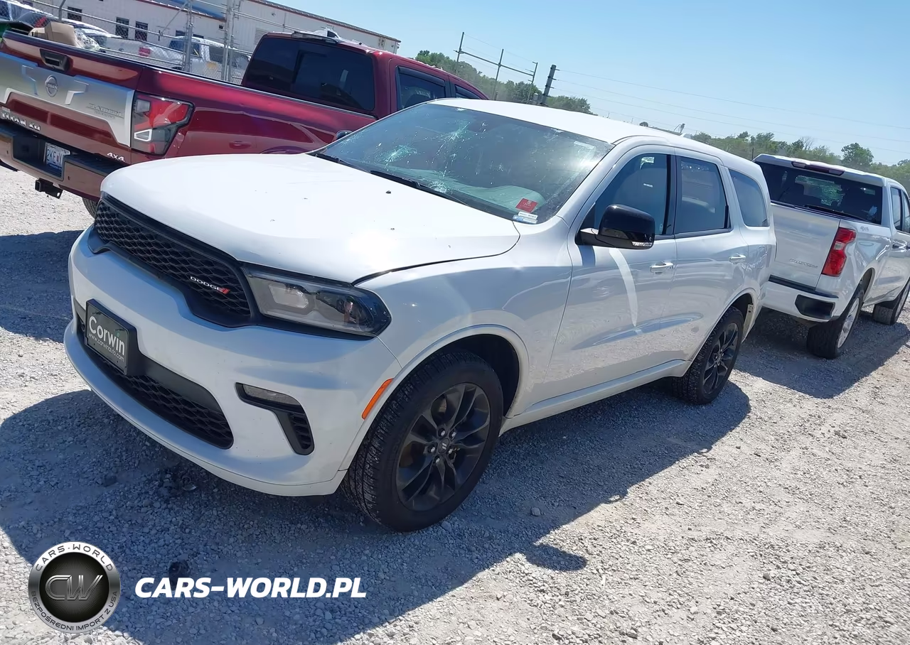 2021 Dodge Durango Gt Plus Awd VIN:1C4RDJDG1MC599309 - 2