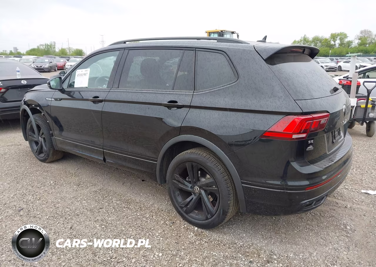 2024 Volkswagen Tiguan 2.0T Se R-Line Black VIN:3VV8B7AX8RM110713 - 3