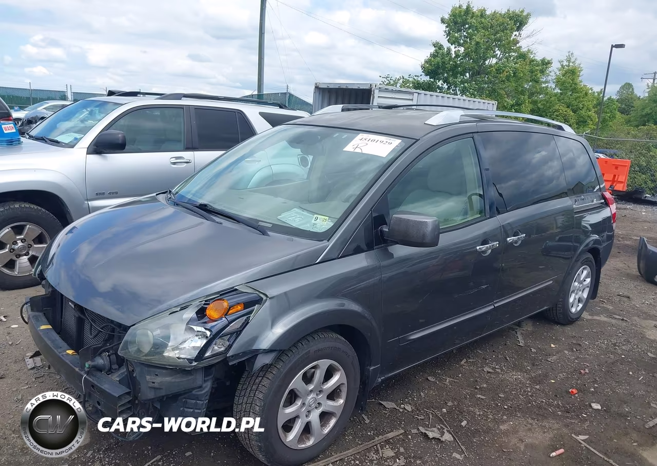 2007 Nissan Quest S-Se-Sl VIN:5N1BV28U97N132924 - 2