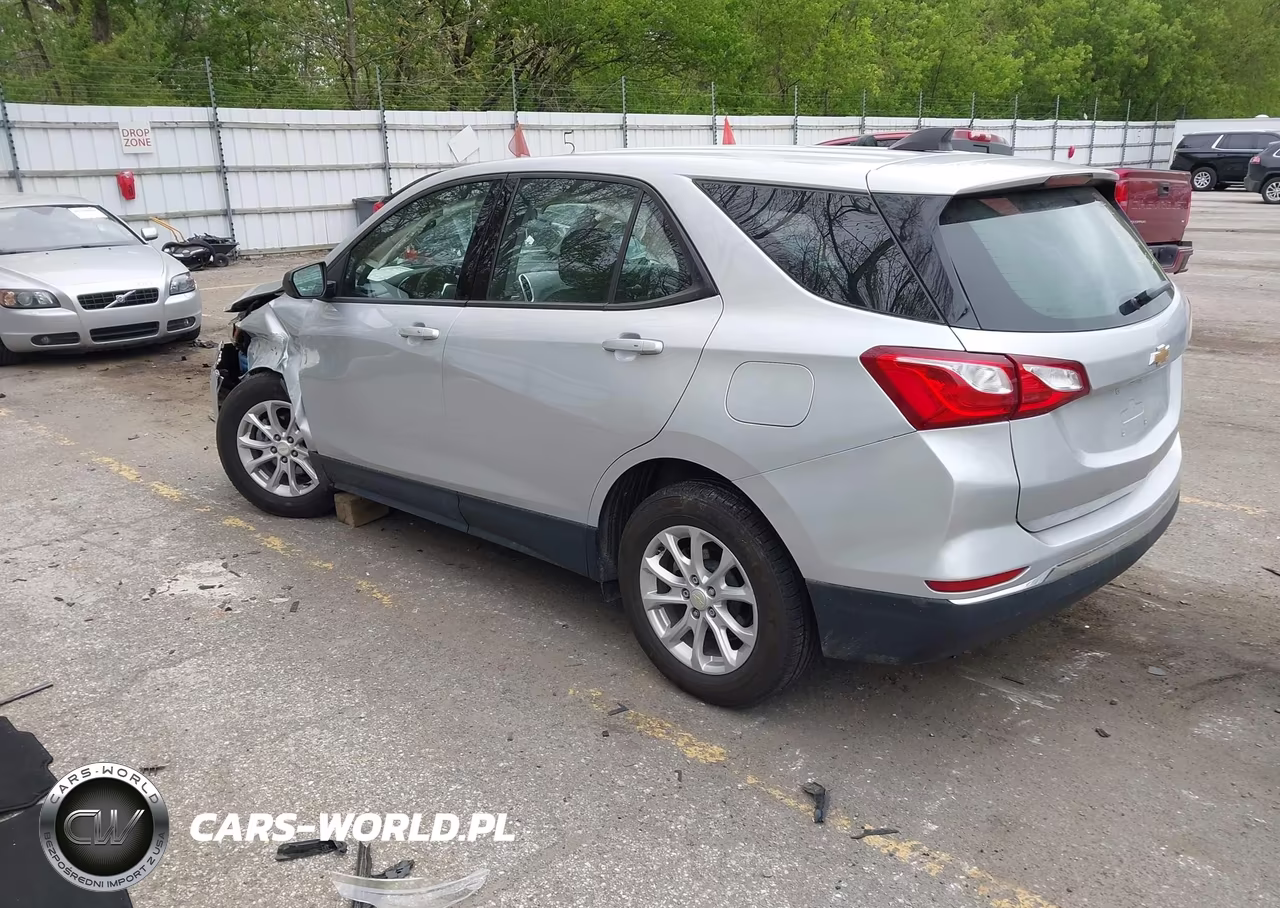 2018 Chevrolet Equinox Ls VIN:3GNAXHEV6JL394084 - 3