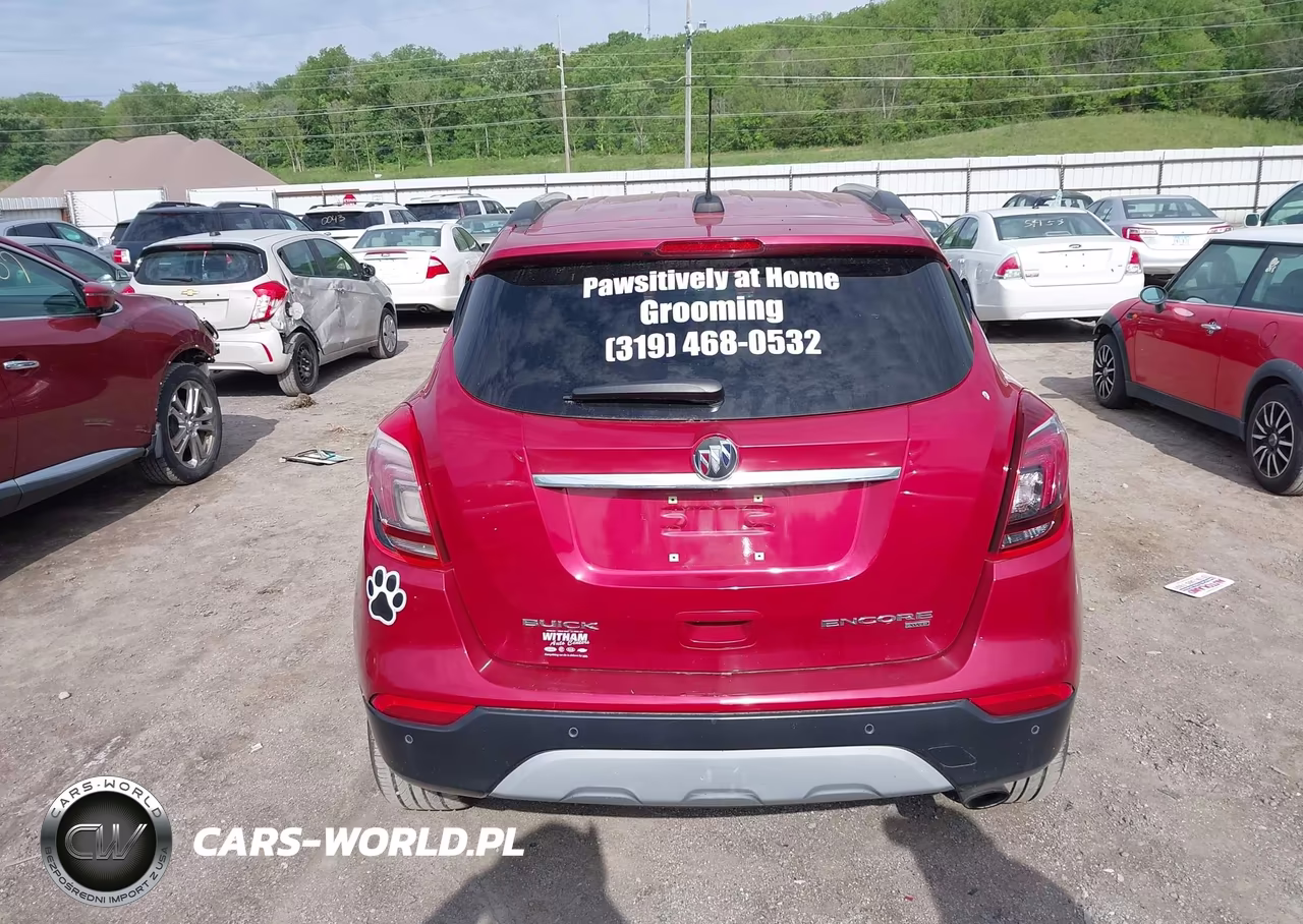 2018 Buick Encore Premium VIN:KL4CJHSB1JB642203 - 16