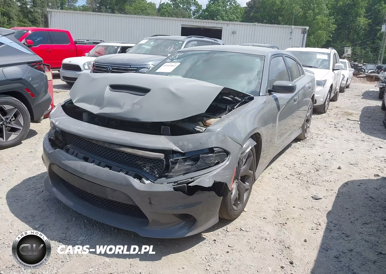 2019 Dodge Charger Gt Rwd VIN:2C3CDXHG7KH513681 - 2