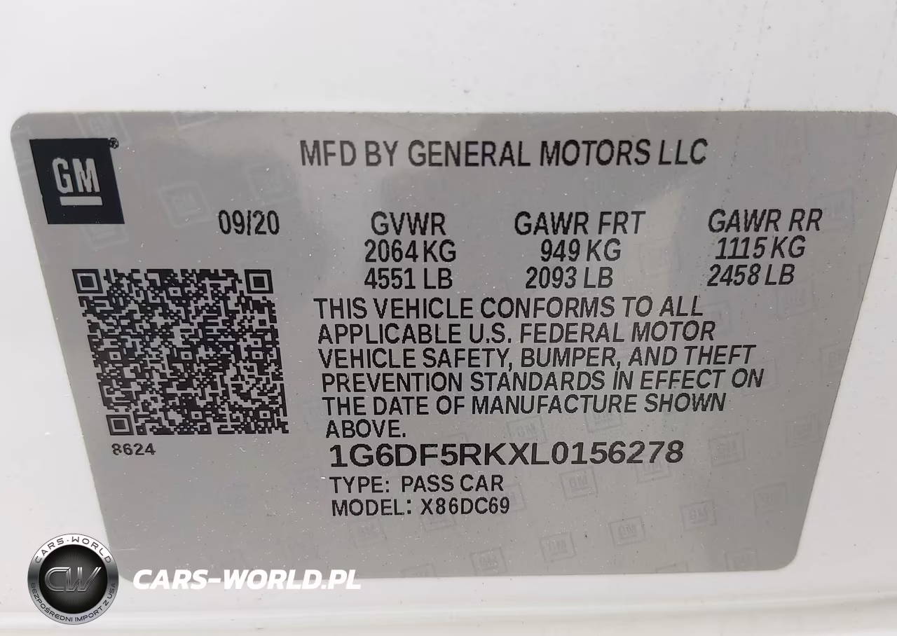 2020 Cadillac Ct4 Premium Luxury VIN:1G6DF5RKXL0156278 - 9