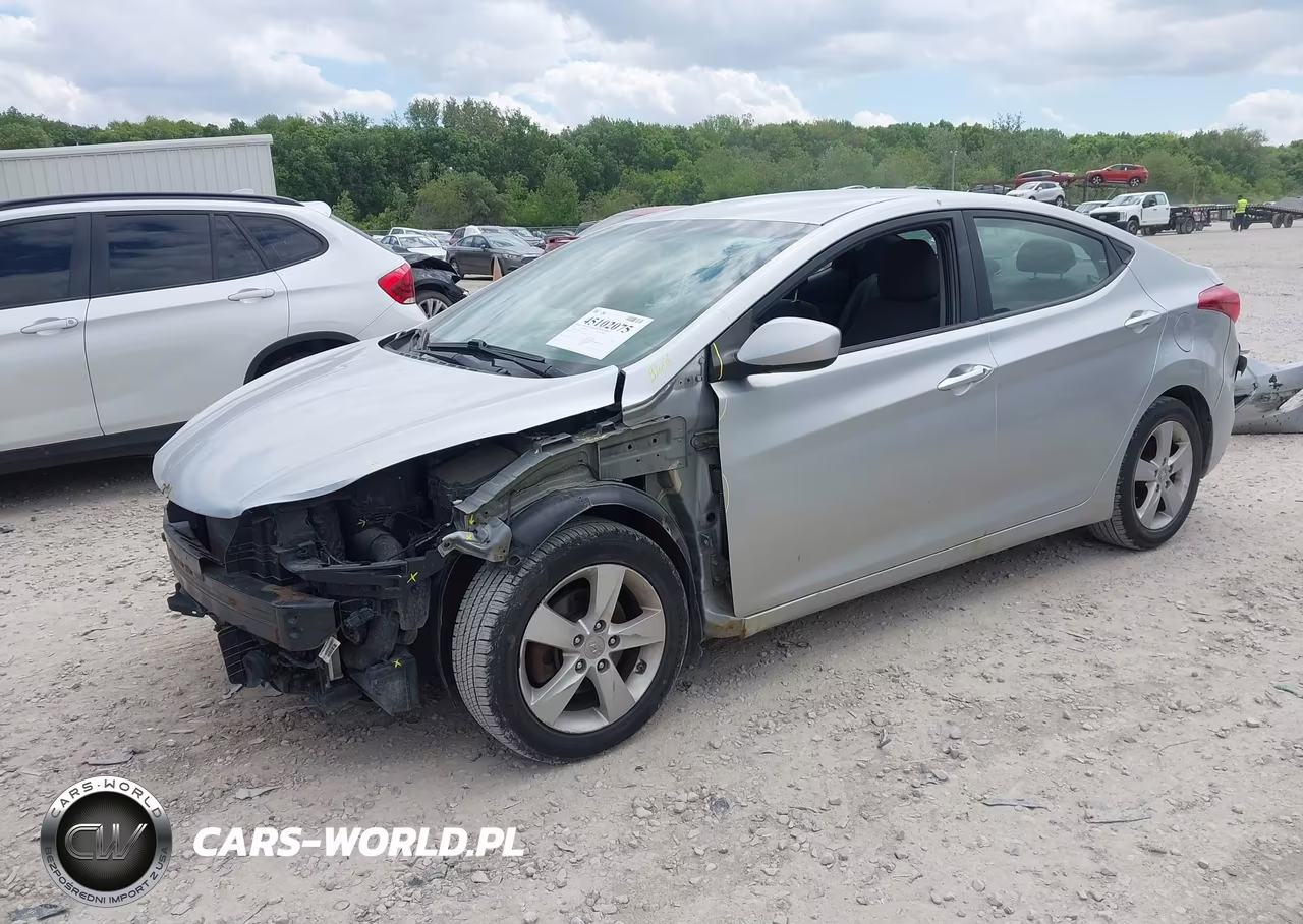 2013 Hyundai Elantra Gls VIN:5NPDH4AEXDH342012 - 2