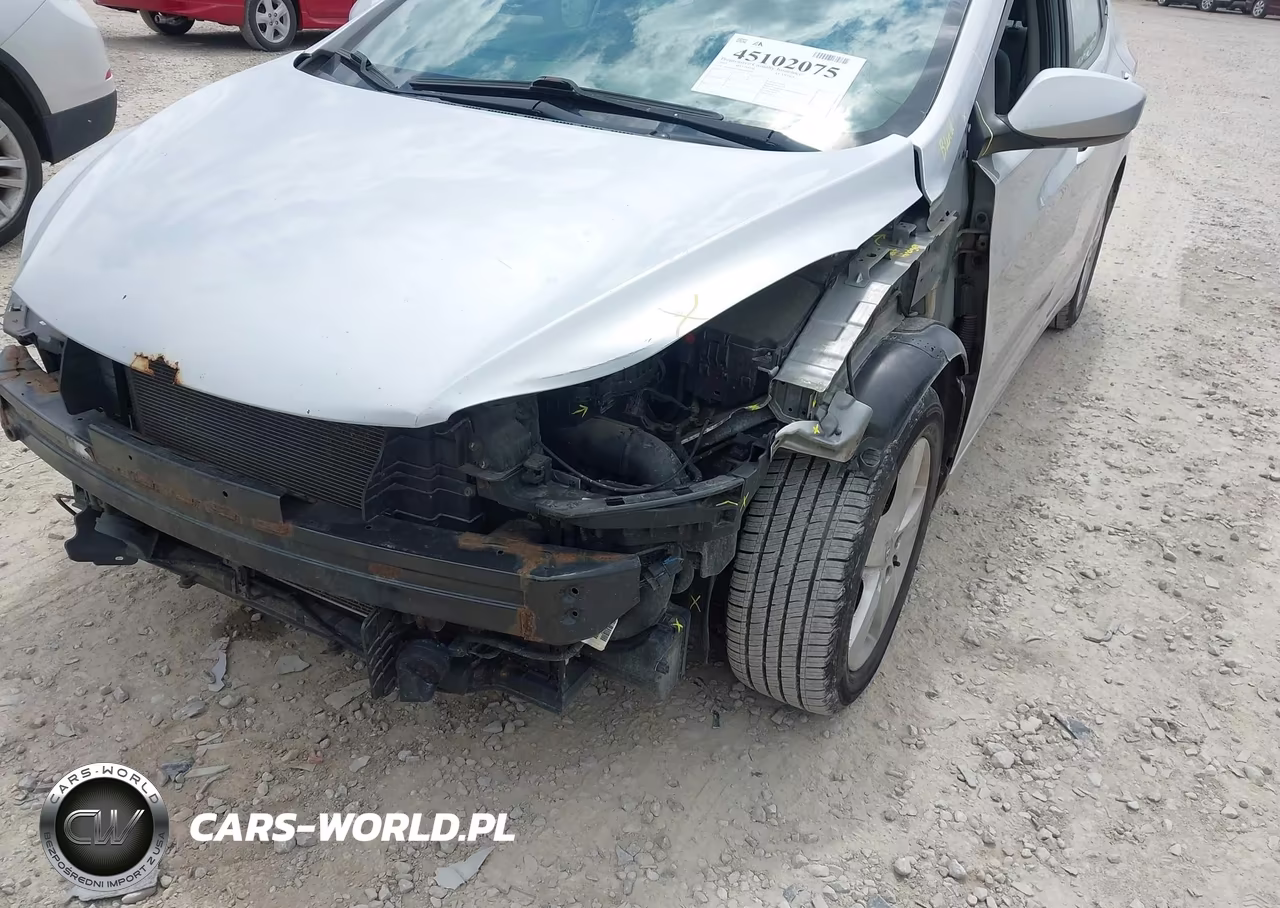 2013 Hyundai Elantra Gls VIN:5NPDH4AEXDH342012 - 6